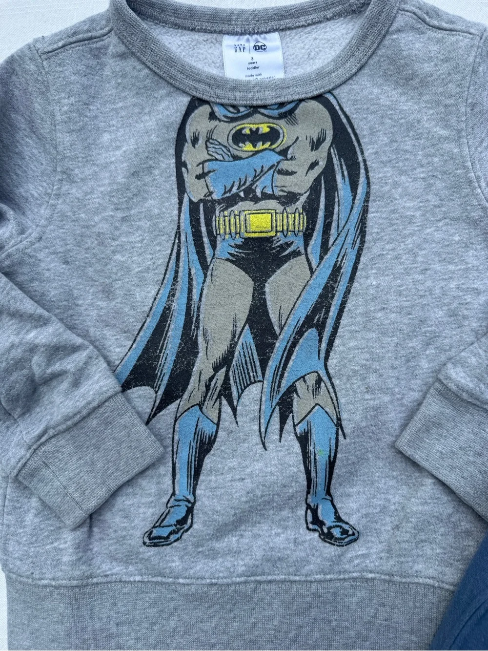 Baby GAP DC Sweatshirts Batman Superman 3T
